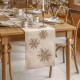 gallery,snowflake,embroidered,cotton,table,runner,36,x,180,cm,deco,luxe