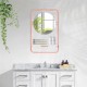 furniturer,hagan,bathroom,mirror,with,shelf,pink