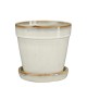 градина,/,на,открито,аксесоари,на,разпродажба,mica,clint,pot,w,saucer,white