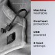 подаръци,и,играчки,daewoo,electricals,oversized,usb,heated,fleece,hoodie,grey