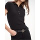 дамска,блуза,с,яка,дамски,топове,tommy,hilfiger,heritage,short,sleeve,slim,fit,polo,shirt,ladies,masters,black
