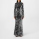 рокля,дамски,поли,и,рокли,good,american,sequin,maxi,dress,gunmetal,001