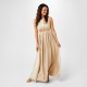 рокля,дамски,поли,и,рокли,biba,biba,one,shoulder,maxi,dress,champange