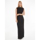 рокля,дамски,поли,и,рокли,calvin,klein,crinkled,maxi,shift,dress,ck,black