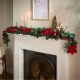 коледни,опаковки,и,декорации,the,spirit,of,christmas,6feet,poin,garland,54,red,one,size,red