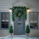 коледни,опаковки,и,декорации,the,spirit,of,christmas,4pc,pre,lit,wreath,set,54,green,one,size,green