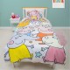спално,бельо,и,комплекти,аксесоари,на,разпродажба,peppa,pig,pig,playful,single,panel,duvet,set,multi