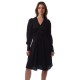 дамска,рокля,дамски,поли,и,рокли,boss,women,s,donny,v,neck,long,sleeve,viscose,mini,skater,dress,black