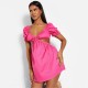 рокля,дамски,поли,и,рокли,i,saw,it,first,isawitfirst,cotton,poplin,off,shoulder,cut,out,skater,dress,pink