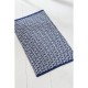 аксесоари,за,баня,homelife,geo,cube,flatweave,bathmat,navy
