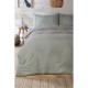 спално,бельо,и,комплекти,аксесоари,на,разпродажба,homelife,pintuck,duvet,set,green