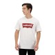 тениска,мъжки,тениски,levi´s,®,standard,housemarked,short,sleeve,t,shirt,white,(white,red)