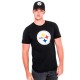 тениска,мъжки,тениски,дамски,тениски,new,era,pittsburgh,steelers,team,logo,short,sleeve,t,shirt,black,(black)