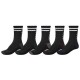 чорапи,мъжки,чорапи,globe,carter,crew,socks,5,pairs,black,white,(multicolor)