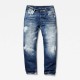 дънки,дамски,панталони,g,star,midge,saddle,high,waist,boyfriend,jeans,blue