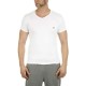 тениска,мъжки,тениски,emporio,armani,111512,cc717,short,sleeve,v,neck,t,shirt,white