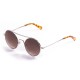слънчеви,очила,слънчеви,очила,lenoir,eyewear,cercle,polarized,sunglasses,shiny,silver,with,gradient,brown,lens,(silver)