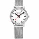 часовник,часовници,mondaine,evo2,watch,white,stainless,steel,mesh,(silver)