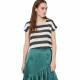 тениска,дамски,тениски,vero,moda,wide,stripe,short,sleeve,t,shirt,white,(snow,white)