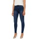 дънки,дамски,панталони,vero,moda,sophia,high,waist,skinny,jeans,medium,blue,denim,(blue)