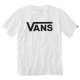 детска,тениска,детски,тениски,vans,classic,kids,short,sleeve,t,shirt,white,(white,black)