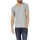 тениска,мъжки,тениски,petrol,industries,short,sleeve,v,neck,t,shirt,2,units,light,grey,melee,(grey)