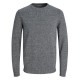 сако,мъжки,пуловери,jack,&,jones,essential,basic,knitted,sweater,grey,(navy,blazer,twisted,jet,stream)