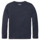 тениска,детски,тениски,tommy,hilfiger,basic,knit,long,sleeve,t,shirt,sky,captain,(blue)