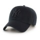 шапка,всички,шапки,47,new,york,yankees,clean,up,cap,black,(black)