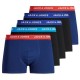 боксерки,мъжко,бельо,jack,&,jones,lee,boxers,5,units,blue,black,(surf,the,web)