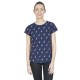 тениска,дамски,тениски,trespass,carolyn,short,sleeve,t,shirt,navy,flamingo,(blue)