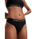 дамско,бельо,дамски,бикини,и,танкини,tommy,hilfiger,logo,thong,black,(black)