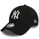 шапка,всички,шапки,new,era,essential,940,new,york,yankees,cap,black,white,(black)