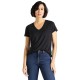 тениска,дамски,тениски,lee,short,sleeve,v,neck,t,shirt,black,(black)