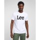 тениска,мъжки,тениски,lee,wobbly,logo,short,sleeve,t,shirt,white,(white)