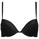 дамско,бельо,дамски,бикини,и,танкини,calvin,klein,plunge,push,up,flirty,bra,black,(black)