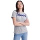 тениска,дамски,тениски,superdry,regular,flock,short,sleeve,t,shirt,grey,marl,(grey)