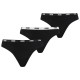 дамско,бельо,дамски,бикини,и,танкини,puma,thong,3,units,black