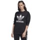 блуза,дамски,блузи,adidas,originals,trefoil,crew,sweatshirt,black,white