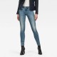 дънки,дамски,панталони,g,star,midge,zip,mid,waist,skinny,jeans,blue