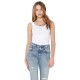 тениска,дамски,тениски,only,live,love,life,sleeveless,t,shirt,white,(white)