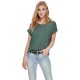 тениска,дамски,тениски,only,moster,o,neck,short,sleeve,t,shirt,balsam,green,(green)