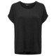 тениска,дамски,тениски,only,moster,o,neck,short,sleeve,t,shirt,dark,grey,melange,(grey)