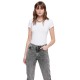 тениска,дамски,тениски,only,live,love,life,o,neck,short,sleeve,t,shirt,white,(white)