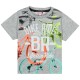 тениска,детски,тениски,boboli,knit,short,sleeve,t,shirt,light,melange,grey,(grey)