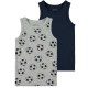 футболна,фланелка,детски,тениски,name,it,football,2,units,sleeveless,t,shirt,grey,(grey,melange)