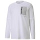 тениска,мъжки,тениски,puma,interstellar,layered,long,sleeve,t,shirt,white