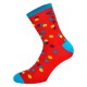 чорапи,мъжки,чорапи,cinelli,caleido,dots,socks,red