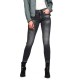 дънки,дамски,панталони,g,star,3301,mid,waist,skinny,ripped,edge,ankle,jeans,grey
