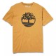 тениска,мъжки,тениски,timberland,kennebec,river,tree,logo,short,sleeve,t,shirt,wheat,boot,(yellow)